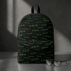 MS DOS Era Retro Code Pattern Backpack