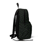 IT Neon Green Black Patterned Backpack