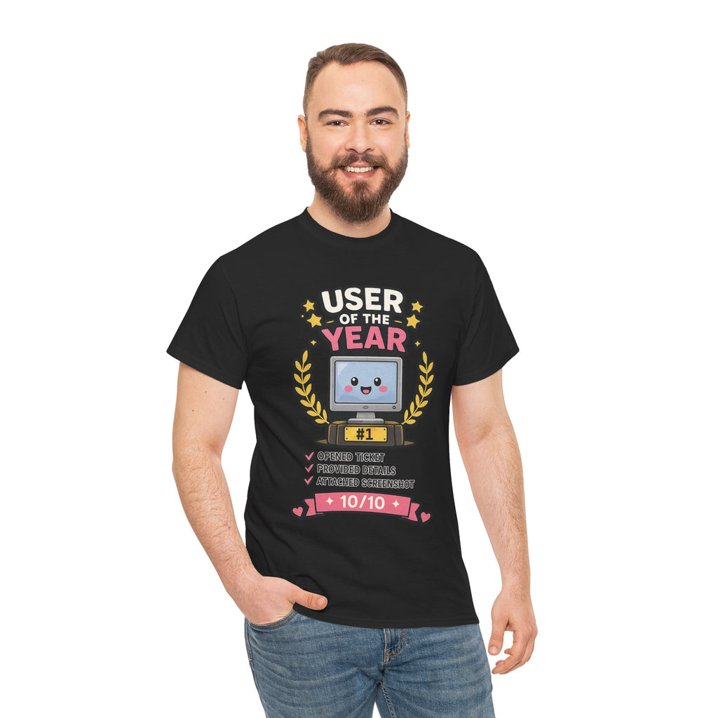 User of the Year Unisex Heavy Cotton T-Shirt
