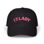 IT Lady Dad Cap Embroidered Curved-Brim Baseball Hat