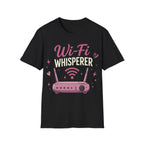 Wi‑Fi Whisperer Unisex Softstyle T-Shirt - Funny Tech Lover Graphic Tee