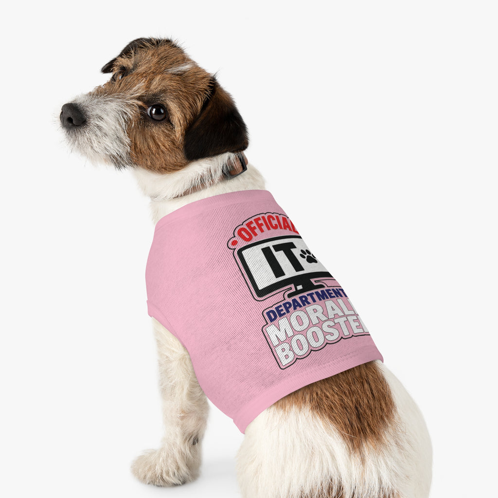 Official Department Morale Booster Dog Tank Top