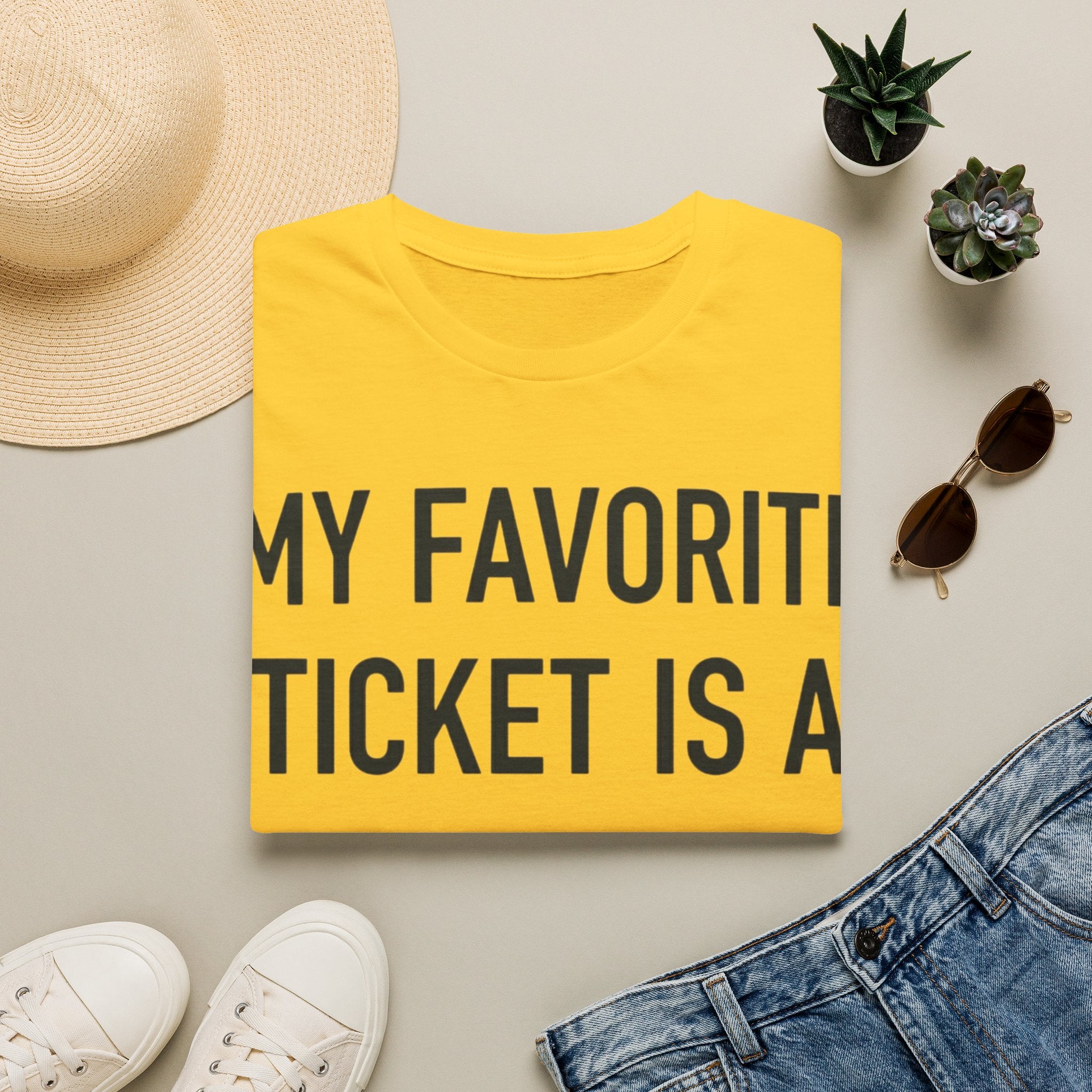 My Favorite Ticket Is A Closed Ticket Sofestyle T-Shirt Tech Support Humor Tee