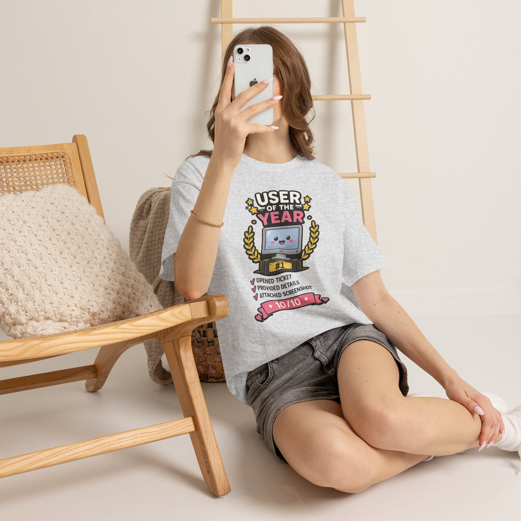 User of the Year Unisex Heavy Cotton T-Shirt
