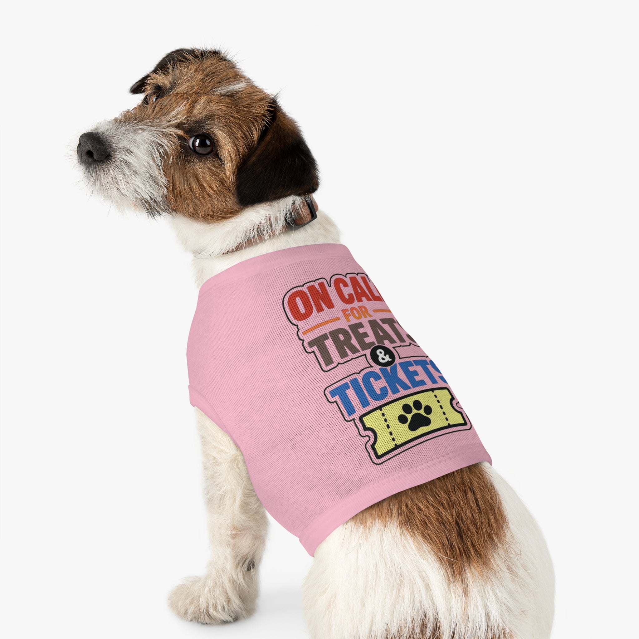 On Call for Treats and Tickets Dog Tank Top