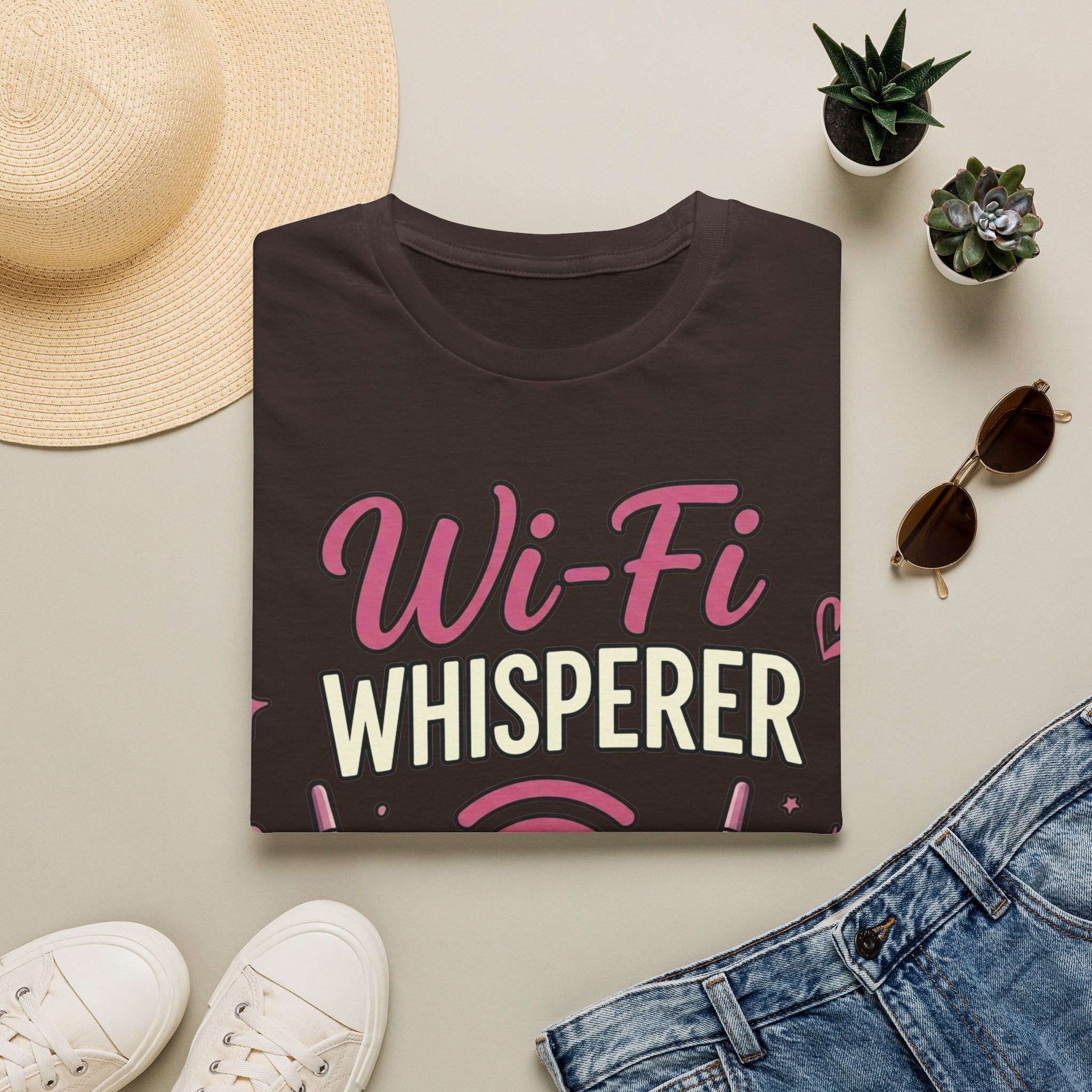 Wi‑Fi Whisperer Unisex Softstyle T-Shirt - Funny Tech Lover Graphic Tee