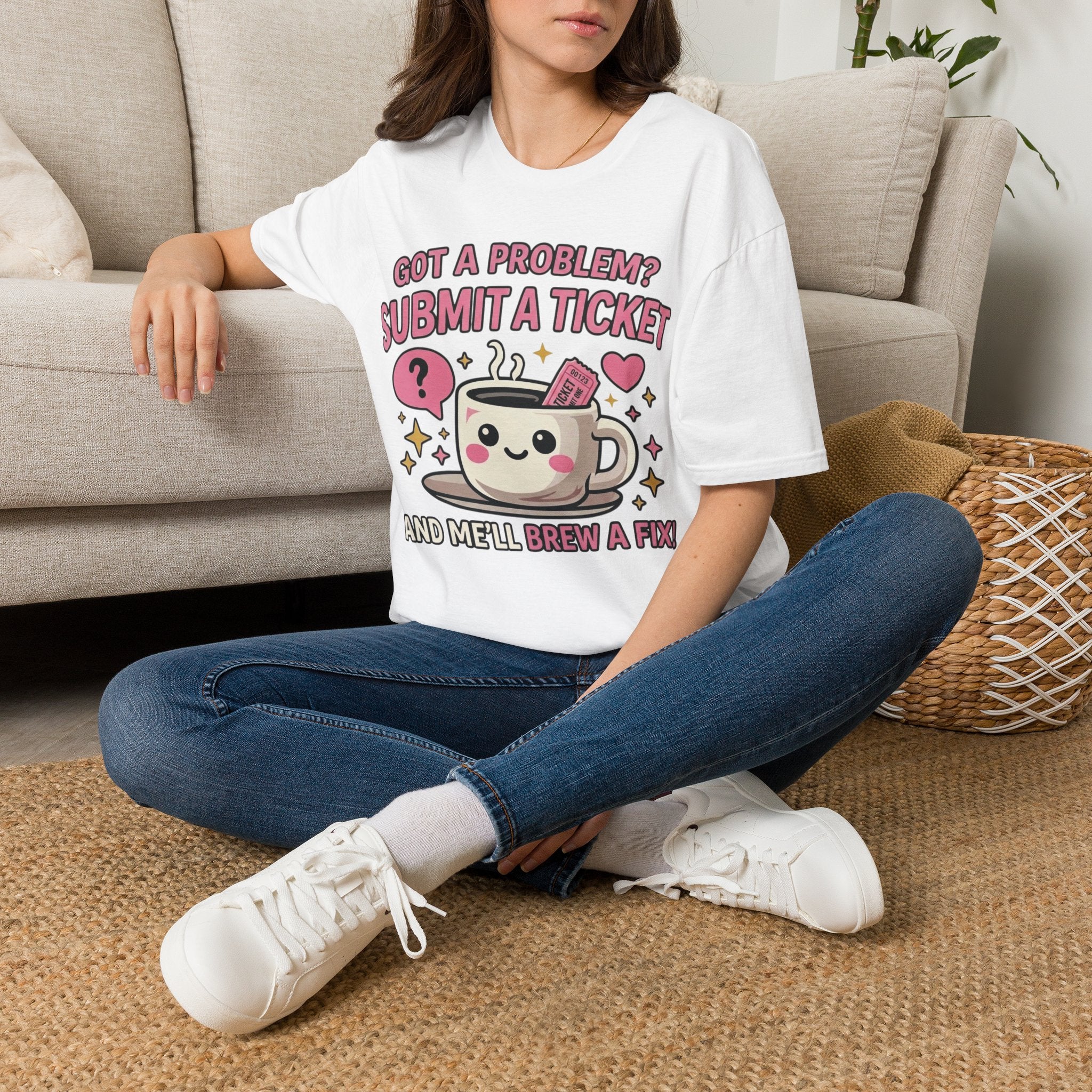 Got a Problem? Submit a Ticket Unisex Softstyle T-Shirt