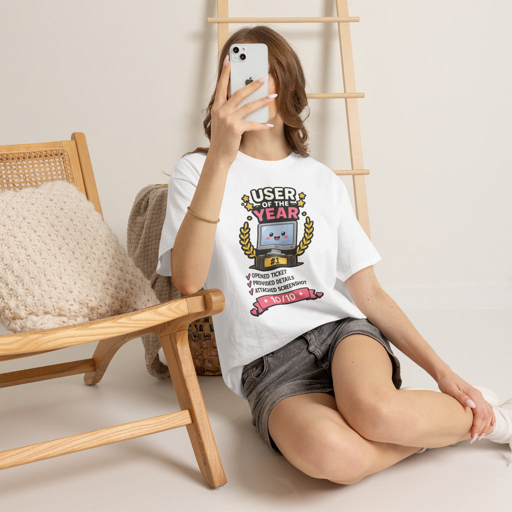 User of the Year Unisex Heavy Cotton T-Shirt