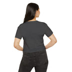 IT Lady with Laptop Crop Top T-Shirt
