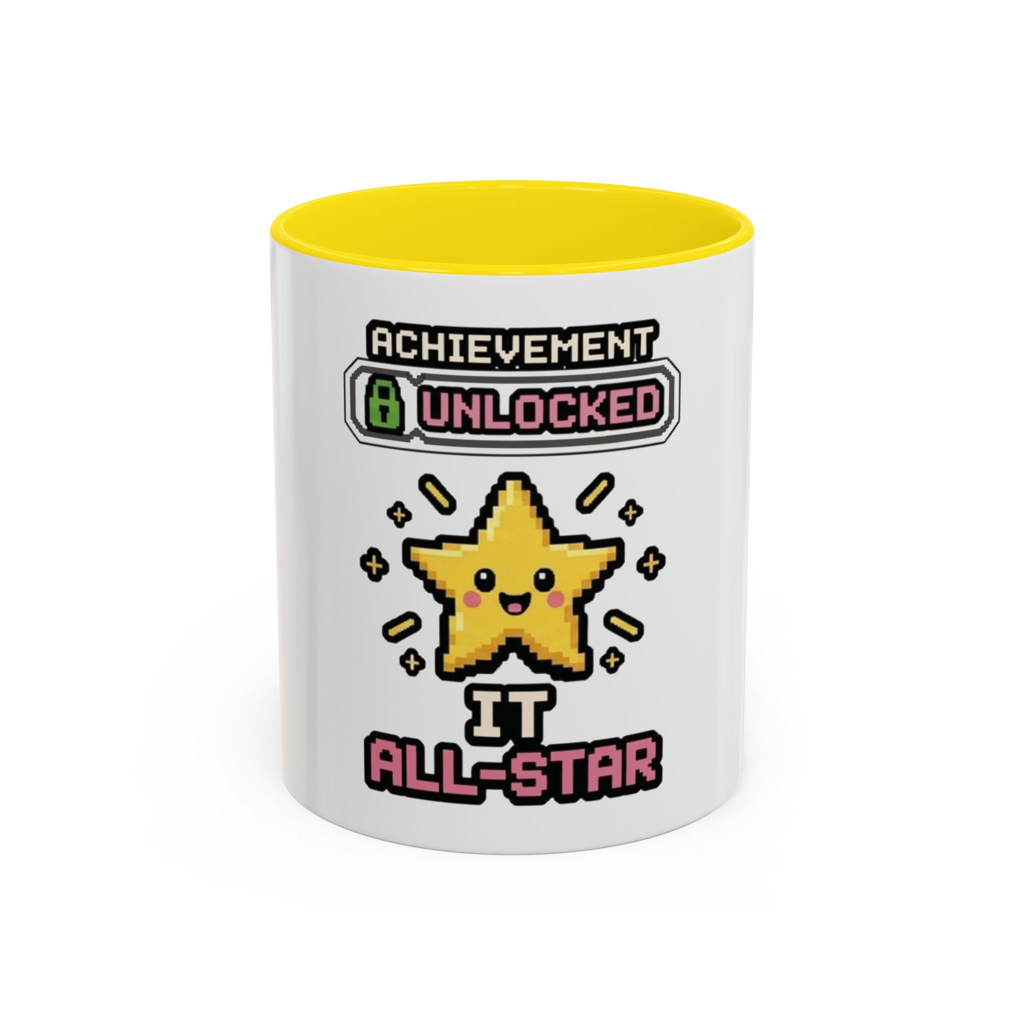 Achievement Unlocked: IT All-Star Accent Coffee Mug