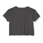 IT Lady with Laptop Crop Top T-Shirt