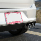 IT Lady Pink Metal License Plate Frame