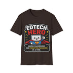 EdTech Hero Saving Classrooms One Forgotten Password at a Time Unisex Softstyle T-Shirt