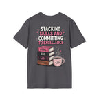 Stacking Stills and Committing to Excellence Unisex Softstyle T-Shirt