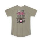 COFFEE CODE REPEAT Programmer Unisex Long T‑Shirt