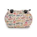 IT LADY Floral Pattern Multifunction Travel Backpack