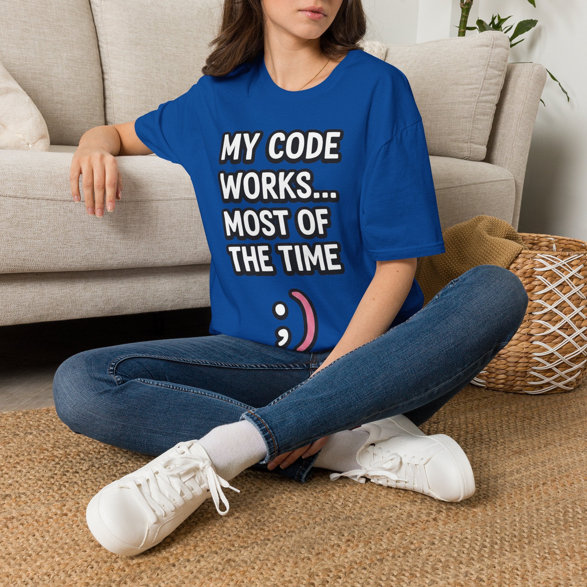 My Code Works... Most Of The Time Unisex Softstyle T-Shirt