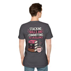 Stacking Stills and Committing to Excellence Unisex Softstyle T-Shirt