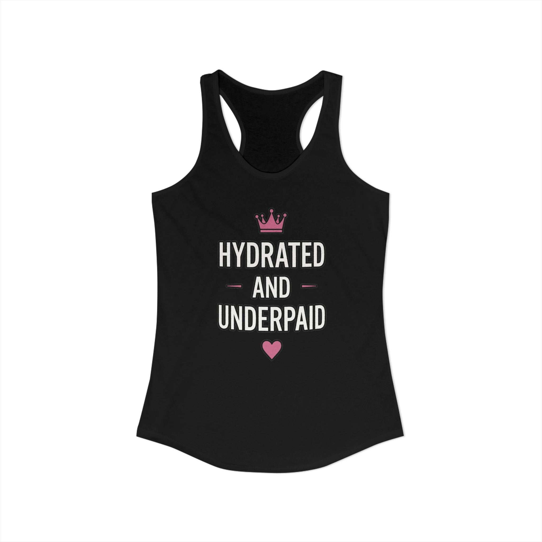 Hydrated and Underpaid Women's Ideal Racerback Tank
