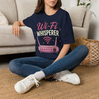 Wi‑Fi Whisperer Unisex Softstyle T-Shirt - Funny Tech Lover Graphic Tee