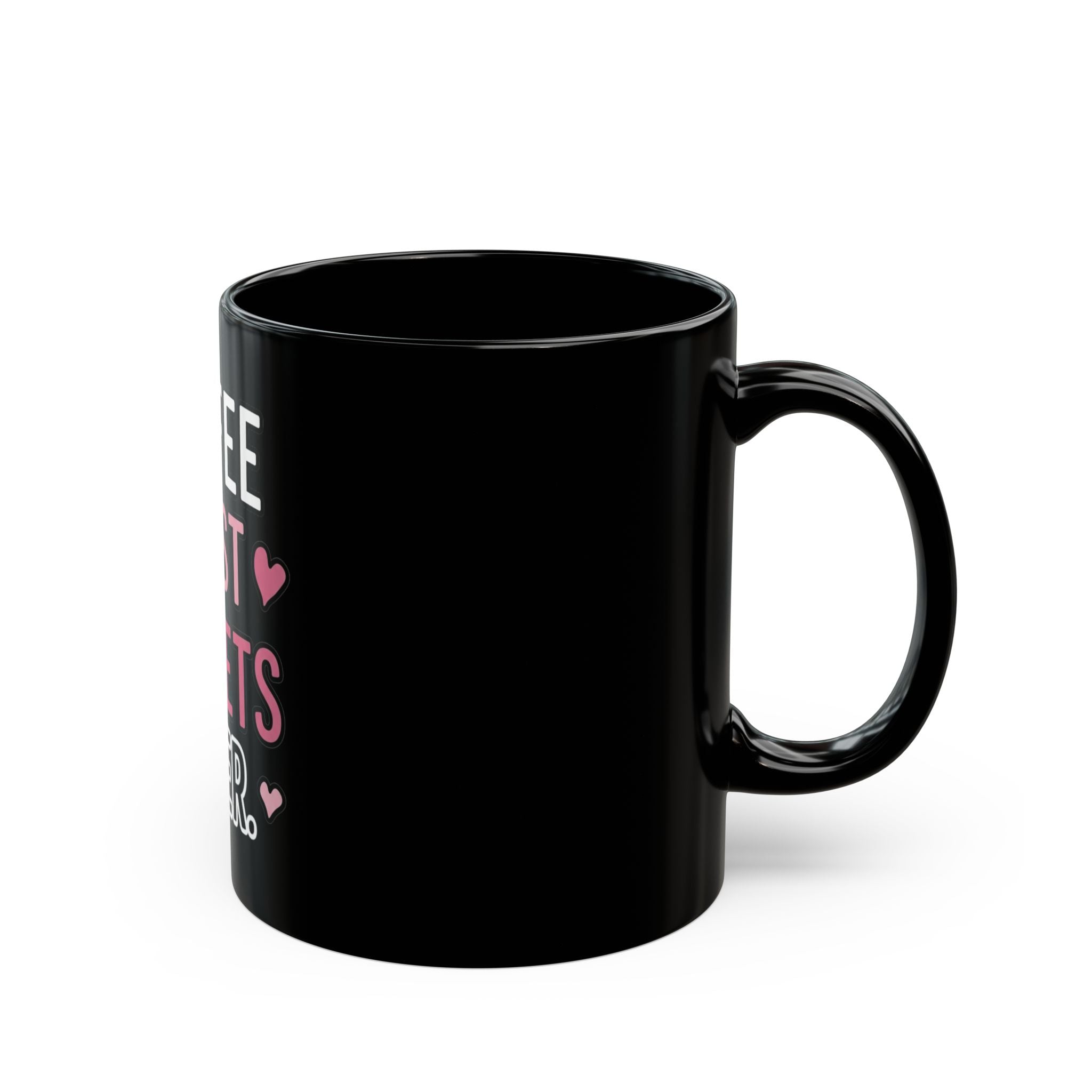 Coffee First Tickets Later Black Mug – Funny Event Planner Gift