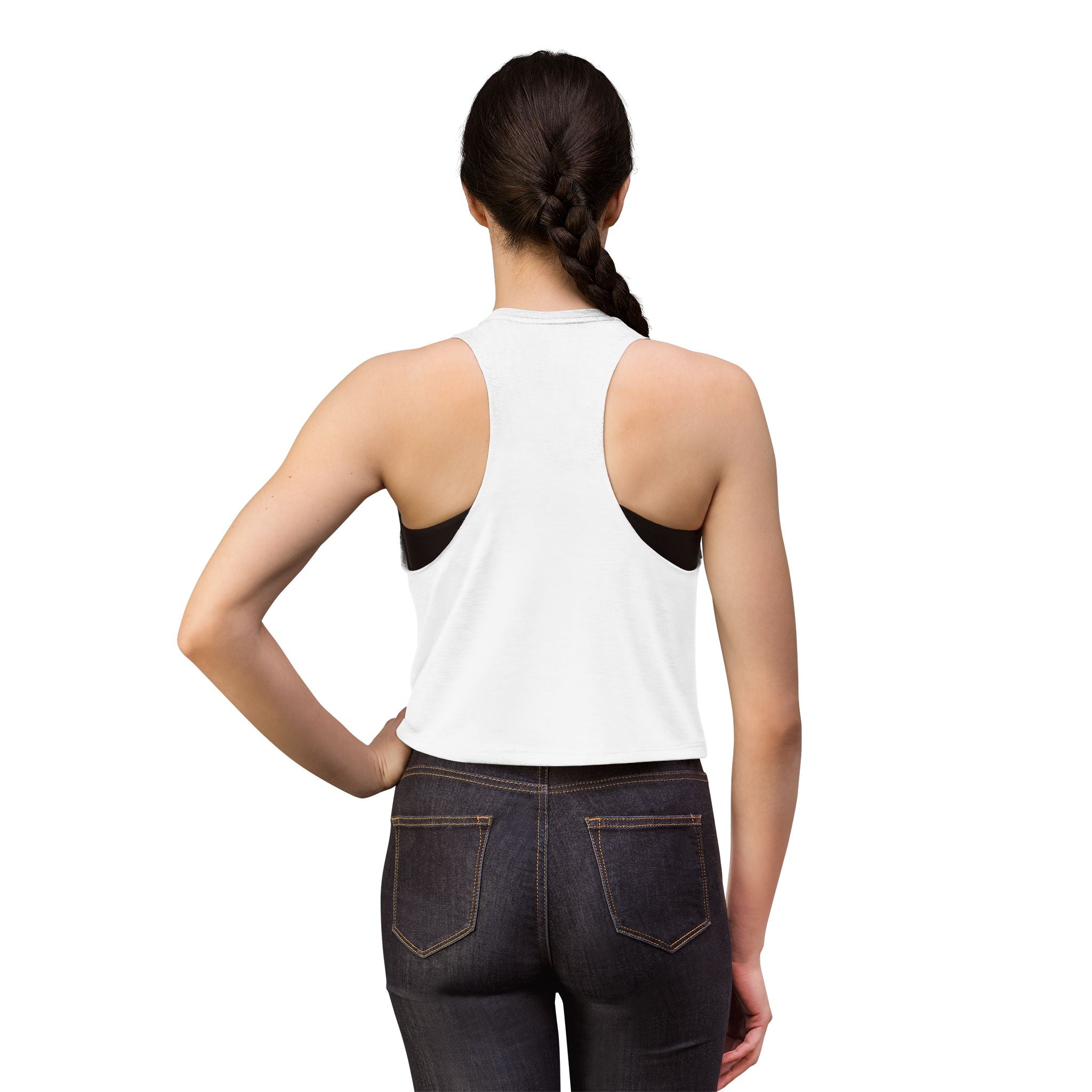IT Lady at Work Dog Lady at Home Crop Tank Top
