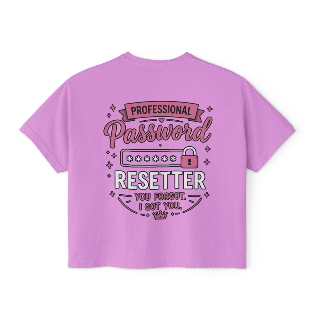 Professional Password Resetter Women's Boxy T-Shirt