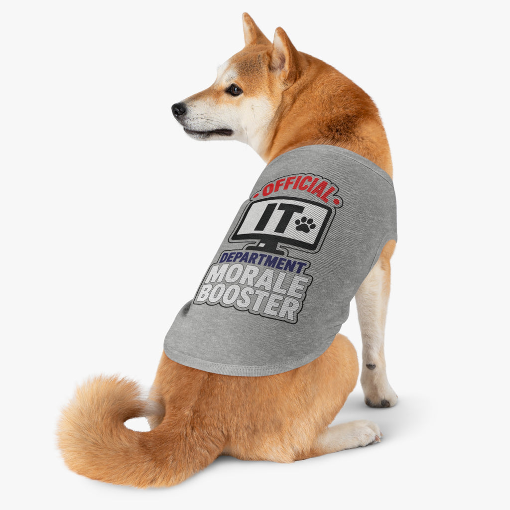 Official Department Morale Booster Dog Tank Top