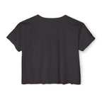 IT Lady with Laptop Crop Top T-Shirt