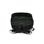MS DOS Era Retro Code Pattern Backpack