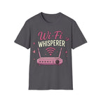 Wi‑Fi Whisperer Unisex Softstyle T-Shirt - Funny Tech Lover Graphic Tee