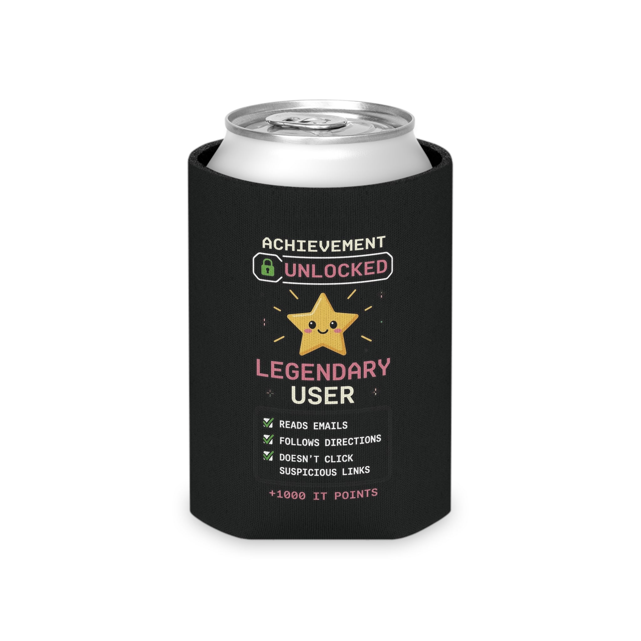 "Achievement Unlocked: Legendary User" - Can Cooler