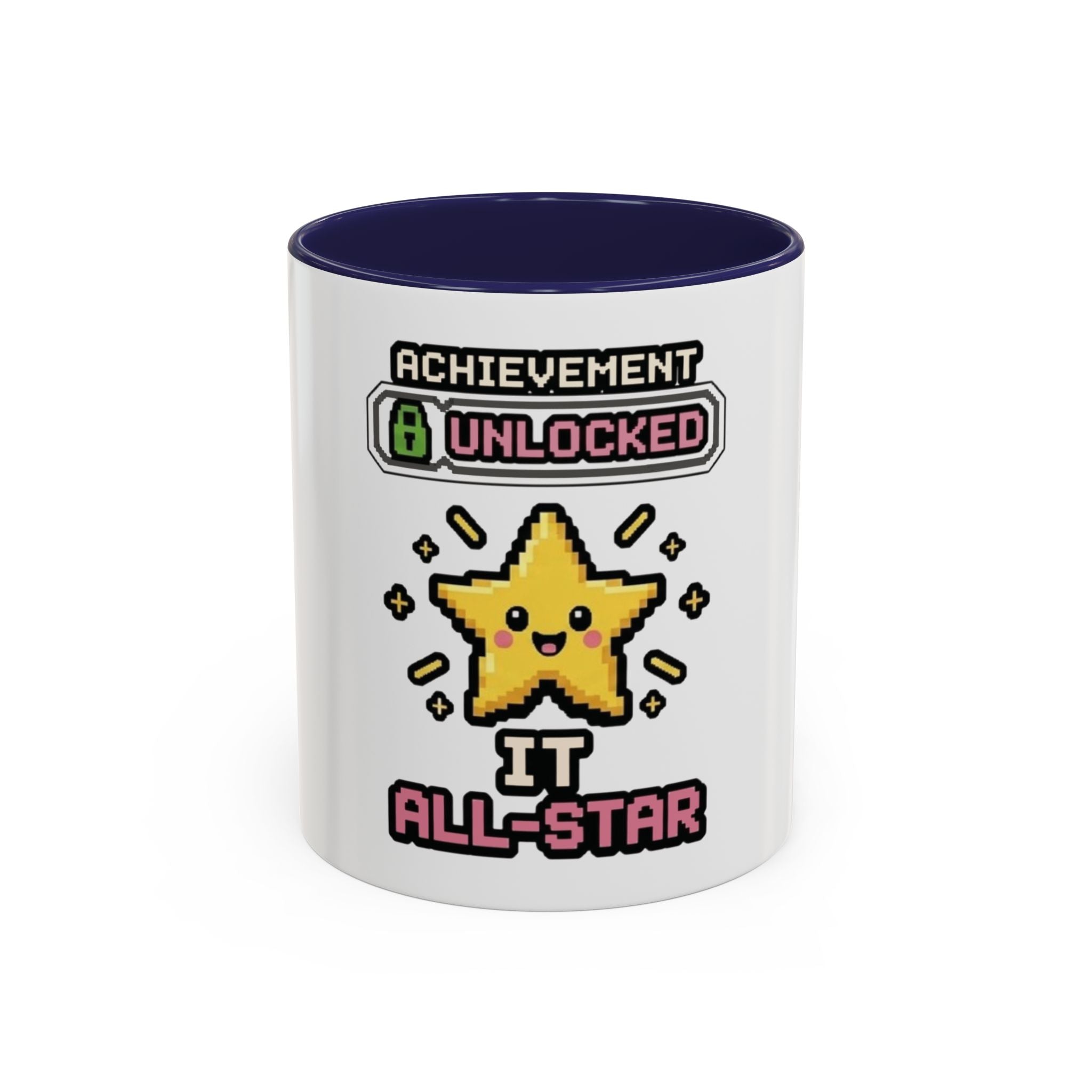 Achievement Unlocked: IT All-Star Accent Coffee Mug