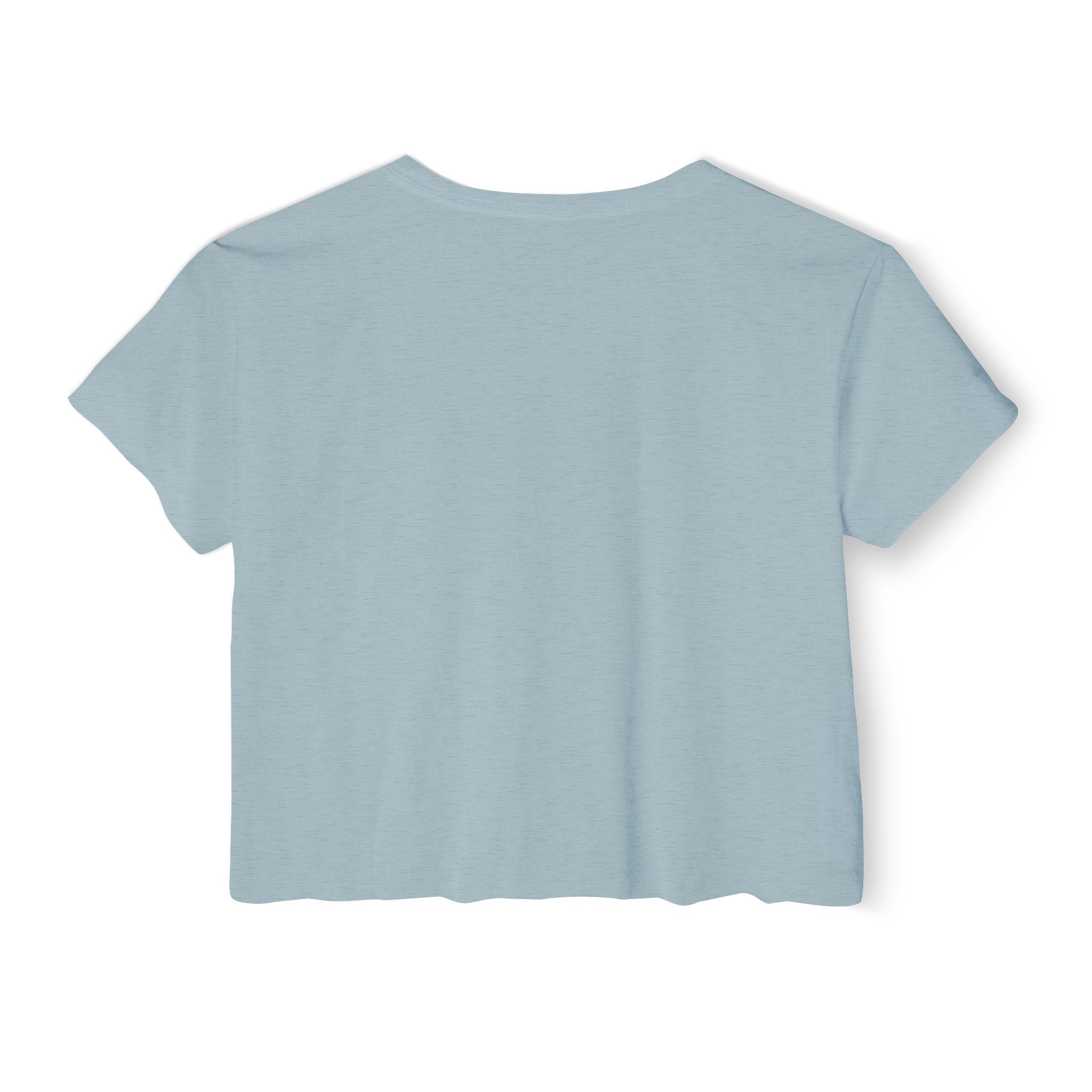 IT Lady with Laptop Crop Top T-Shirt