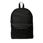 IT Color and Black Pattern Unisex Backpack