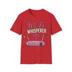 Wi‑Fi Whisperer Unisex Softstyle T-Shirt - Funny Tech Lover Graphic Tee