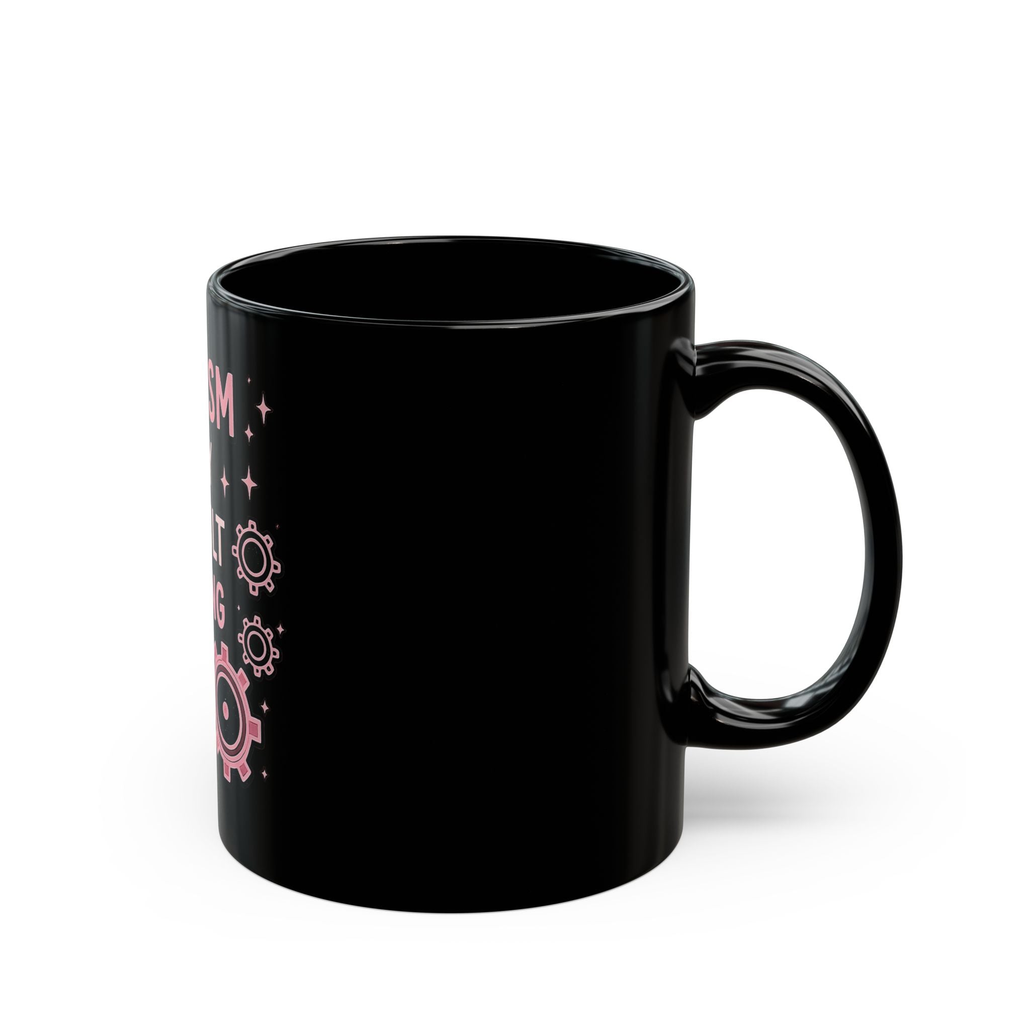 Sarcasm Is My Default Setting Mug - Funny Programmer Black Coffee Cup