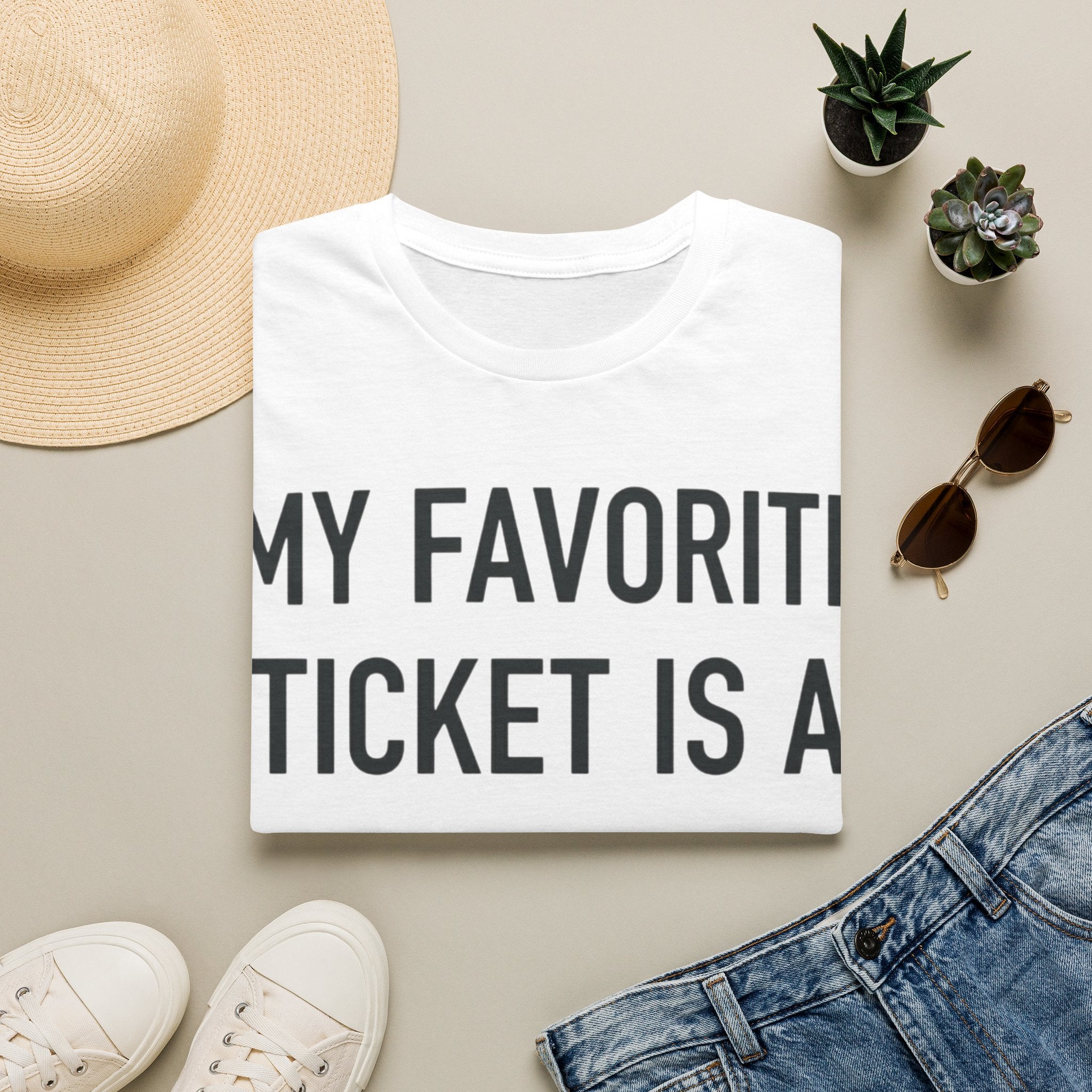 My Favorite Ticket Is A Closed Ticket Sofestyle T-Shirt Tech Support Humor Tee