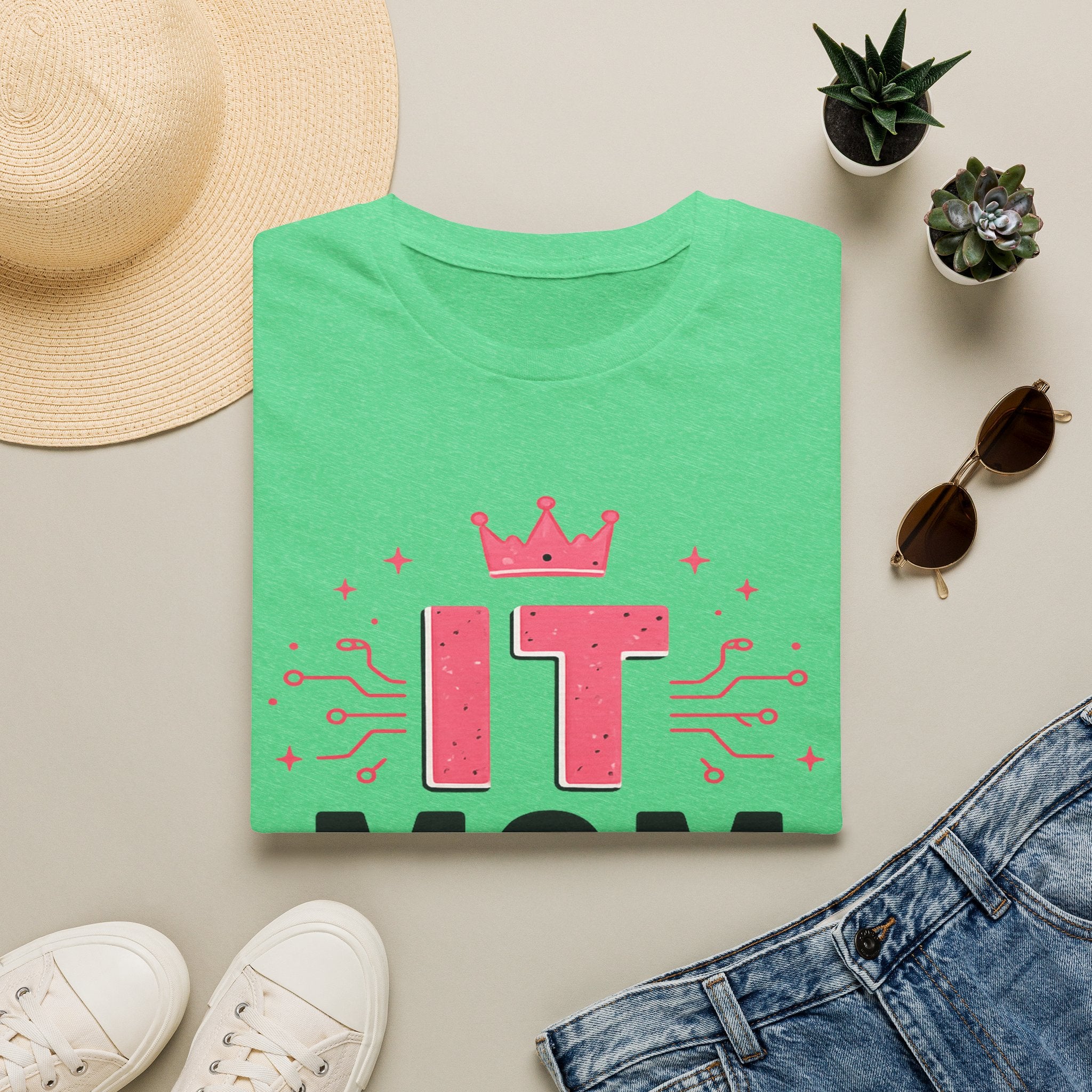 IT Mom Fixing Problems All Day, Every Day Softstyle T‑Shirt