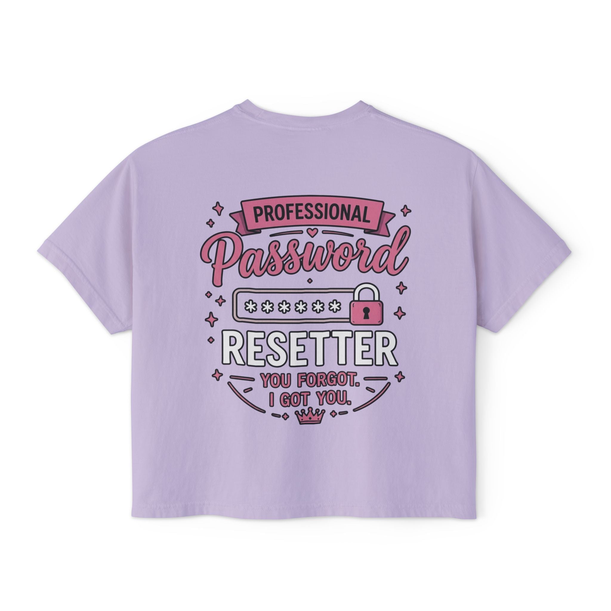 Professional Password Resetter Women's Boxy T-Shirt