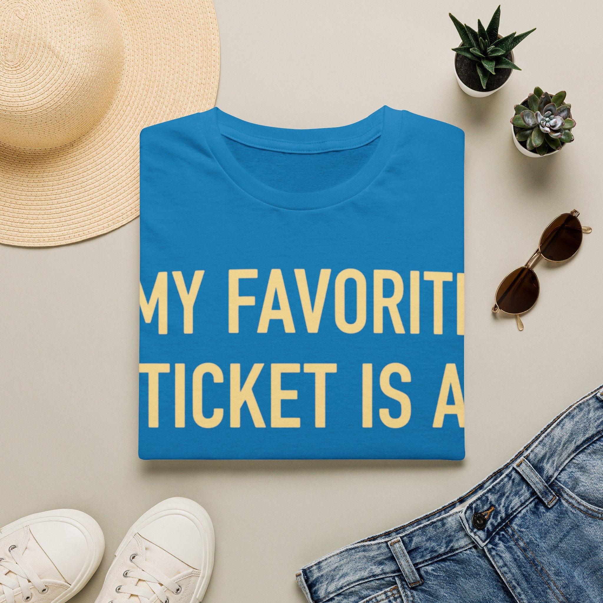 My Favorite Ticket Is A Closed Ticket Sofestyle T-Shirt Tech Support Humor Tee