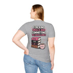 Stacking Stills and Committing to Excellence Unisex Softstyle T-Shirt