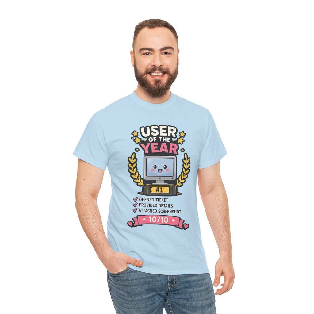 User of the Year Unisex Heavy Cotton T-Shirt