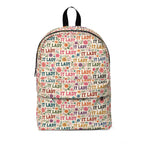 IT Lady Floral Pattern Backpack