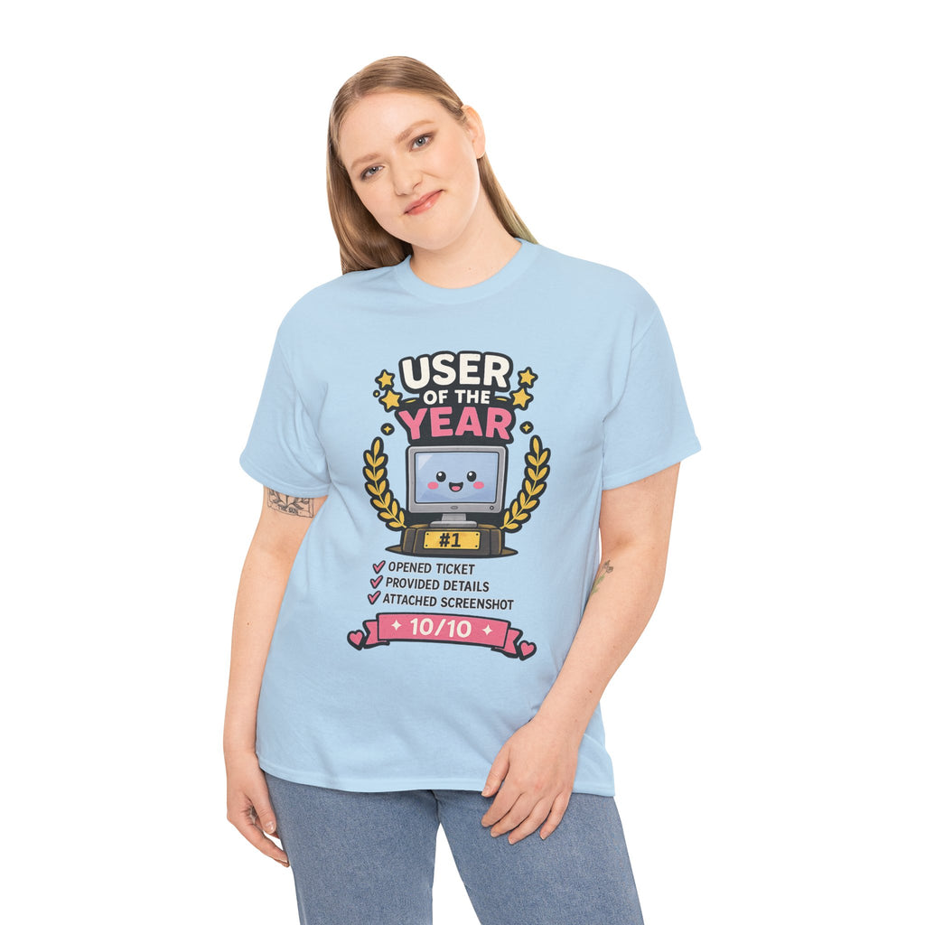 User of the Year Unisex Heavy Cotton T-Shirt