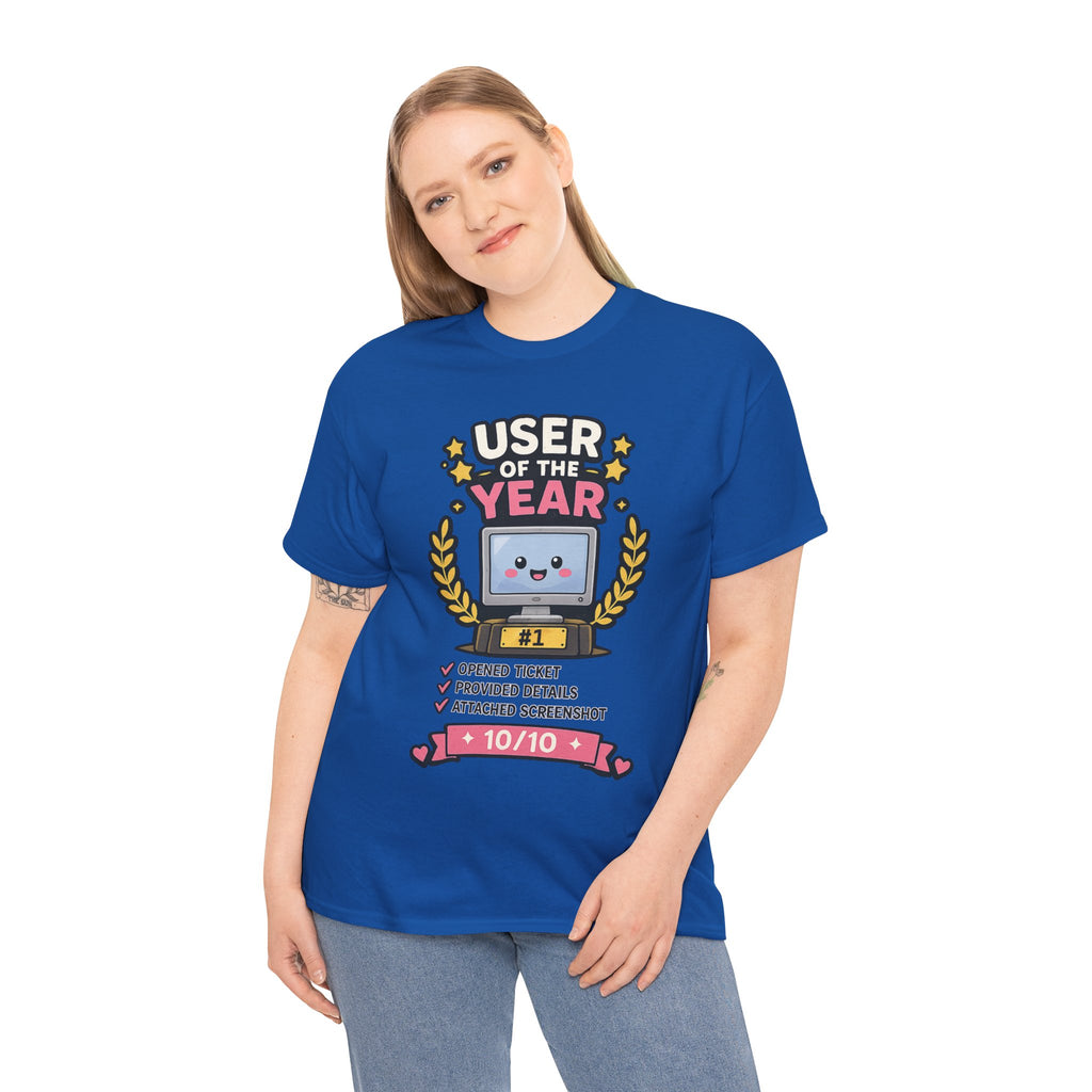 User of the Year Unisex Heavy Cotton T-Shirt