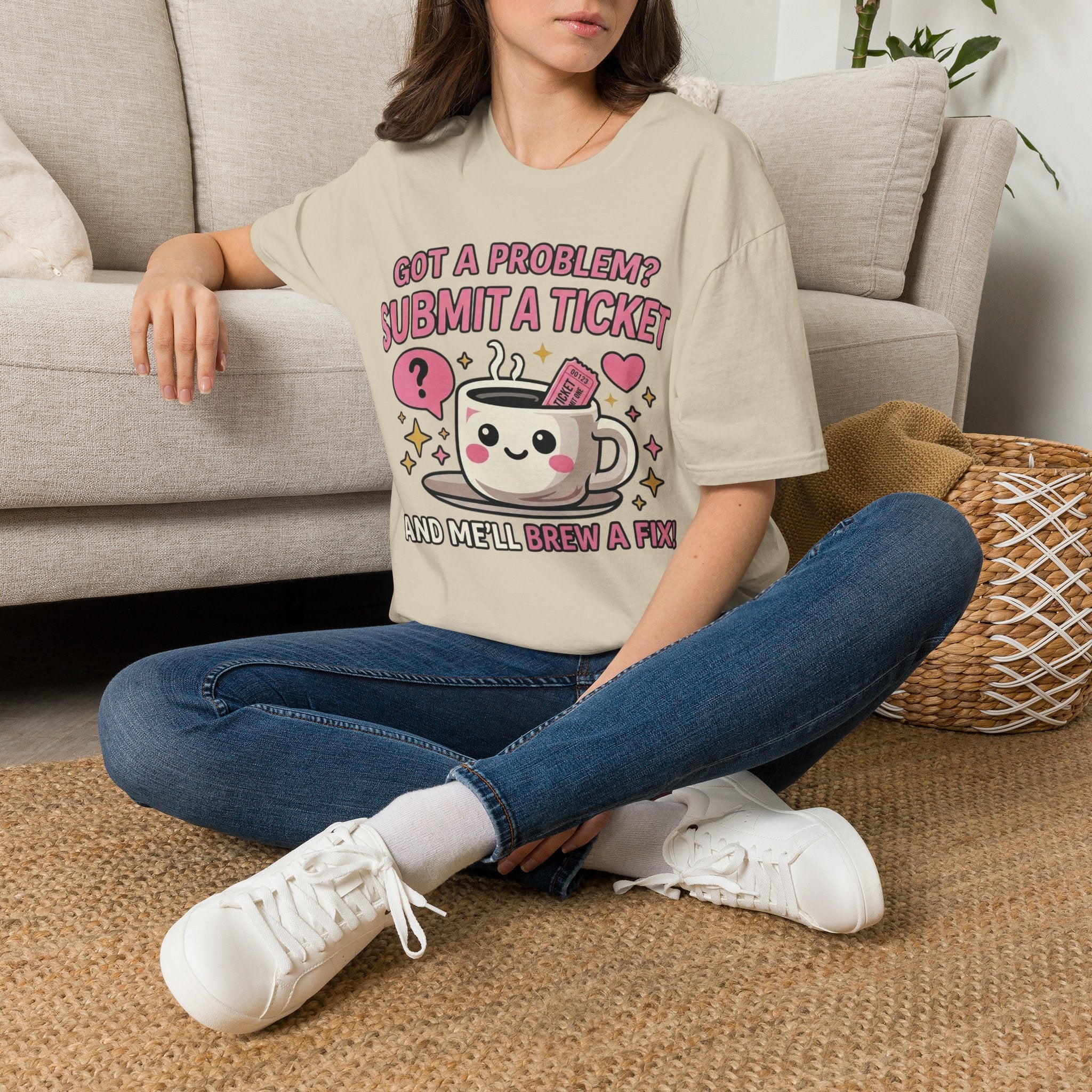 Got a Problem? Submit a Ticket Unisex Softstyle T-Shirt