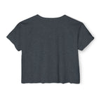 IT Lady with Laptop Crop Top T-Shirt