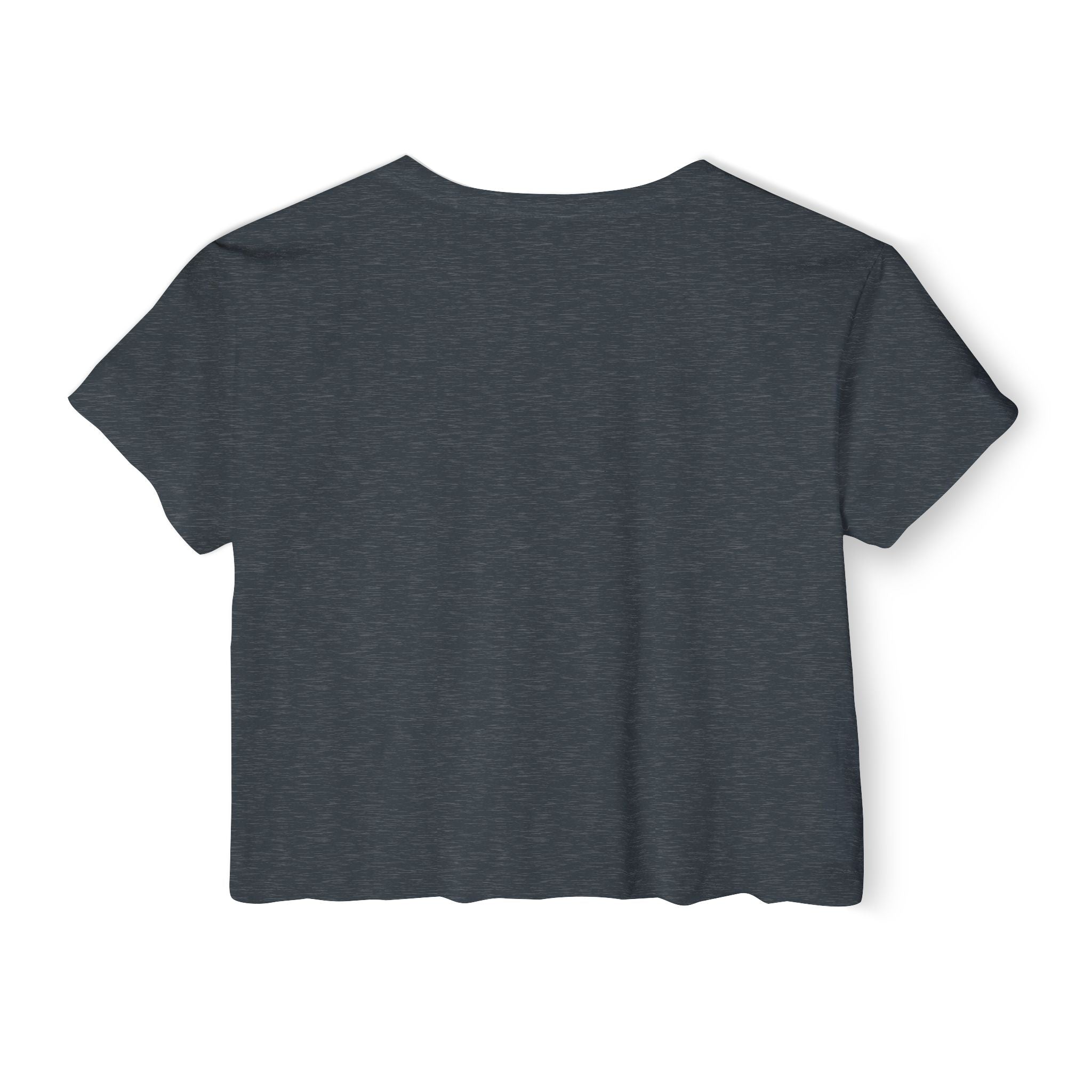 IT Lady with Laptop Crop Top T-Shirt