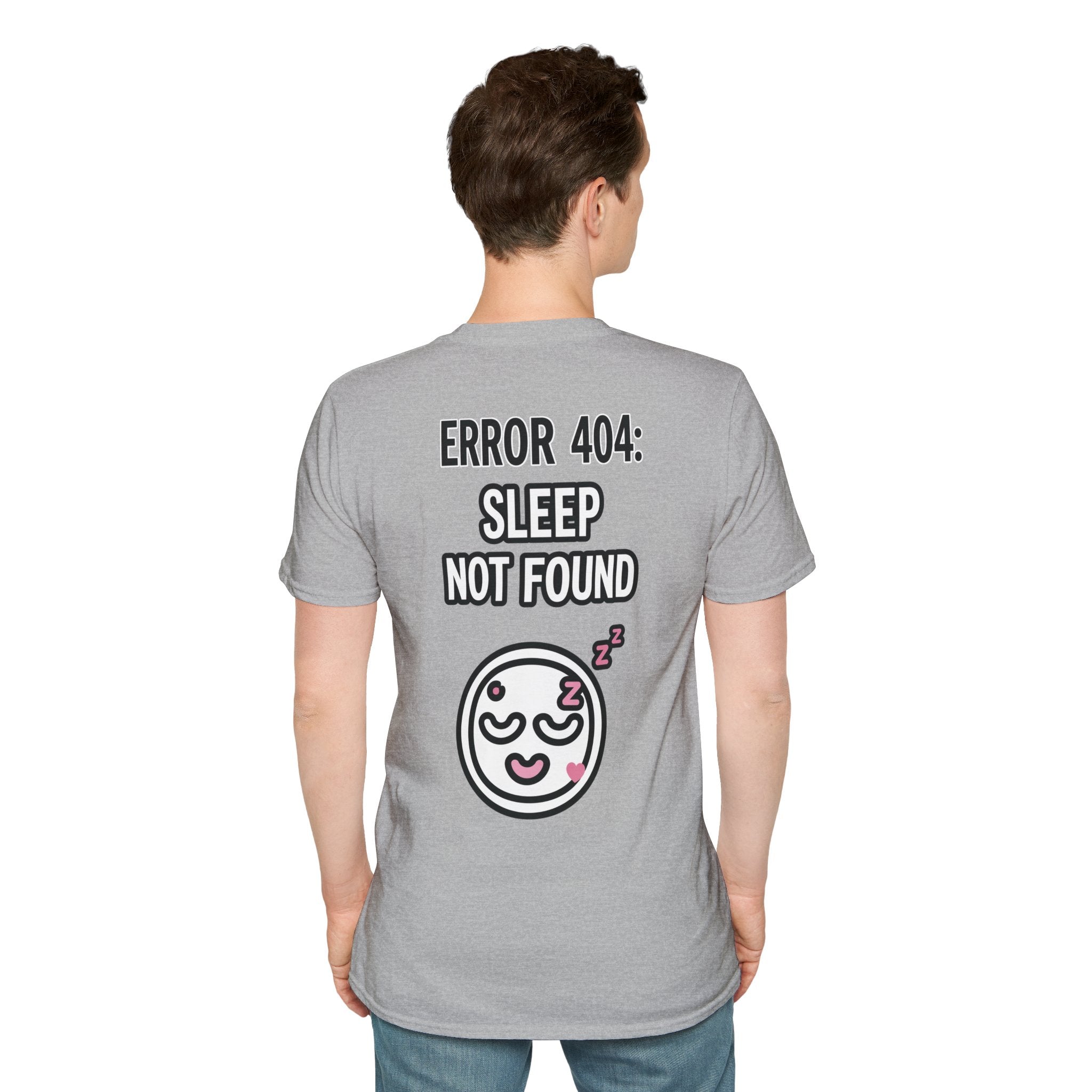 Error 404: Sleep Not Found Unisex Softstyle T-Shirt